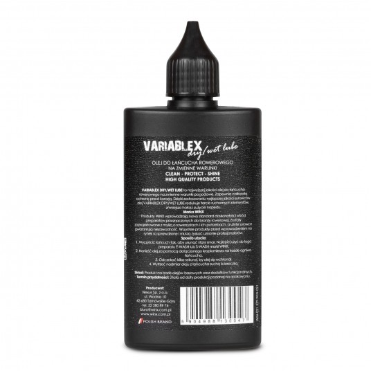 Olej do łańcucha VARIABLEX zmienne warunki 100ml -zdjęcie numer 2