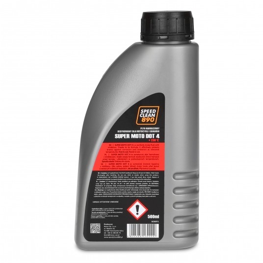 Płyn hamulcowy DOT-4 SPEEDCLEAN890 500ml -zdjęcie numer 3